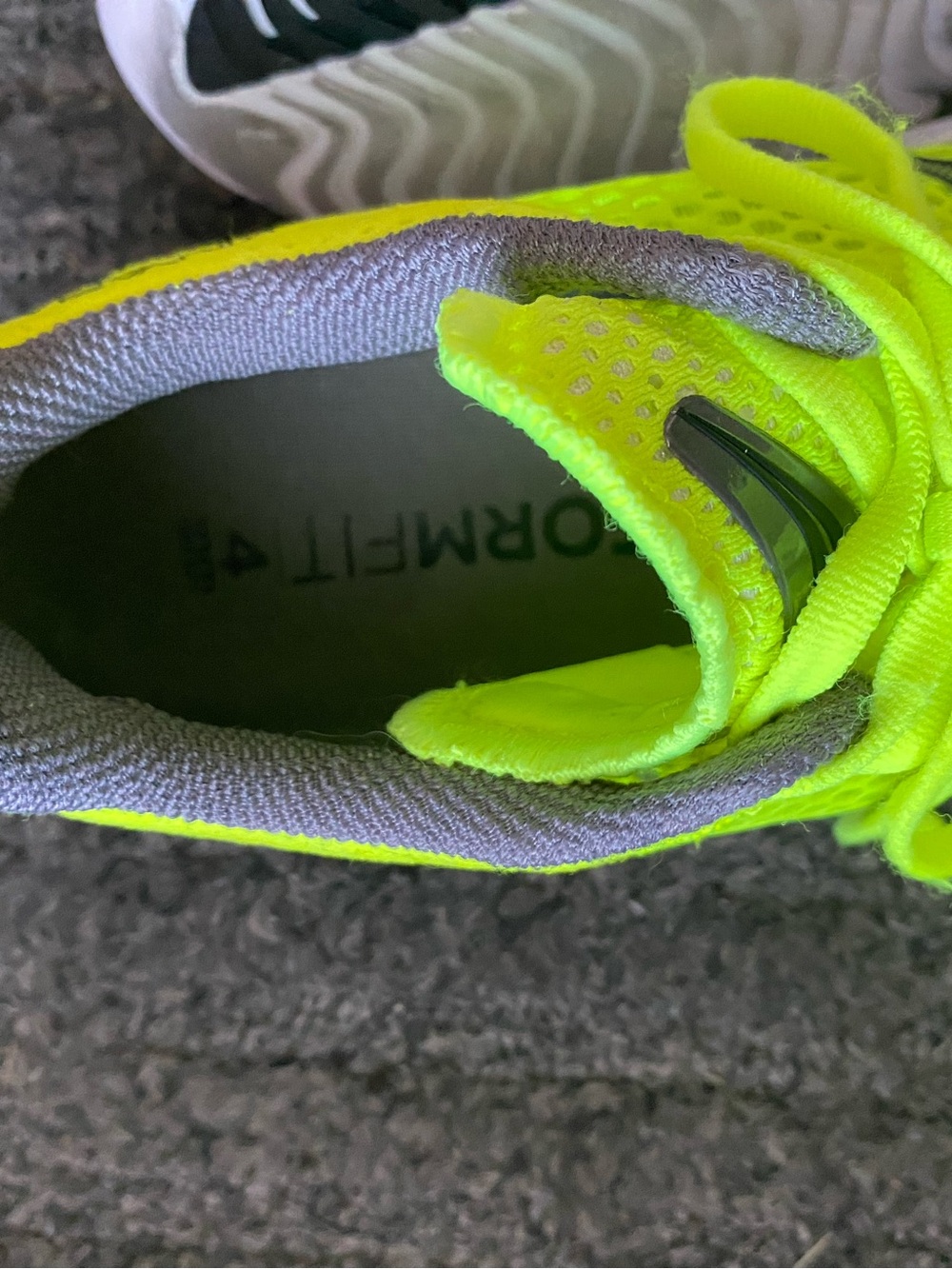 Womens Performance Sneaker - Neon Yellow